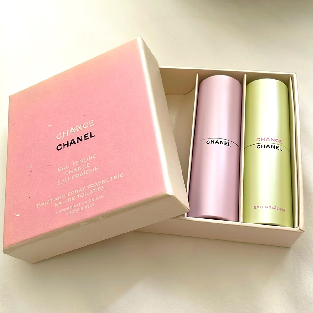 Chance Chanel Twist and Spray Travel Trio (Eau de Toilette) - *Eau Tendre gone*